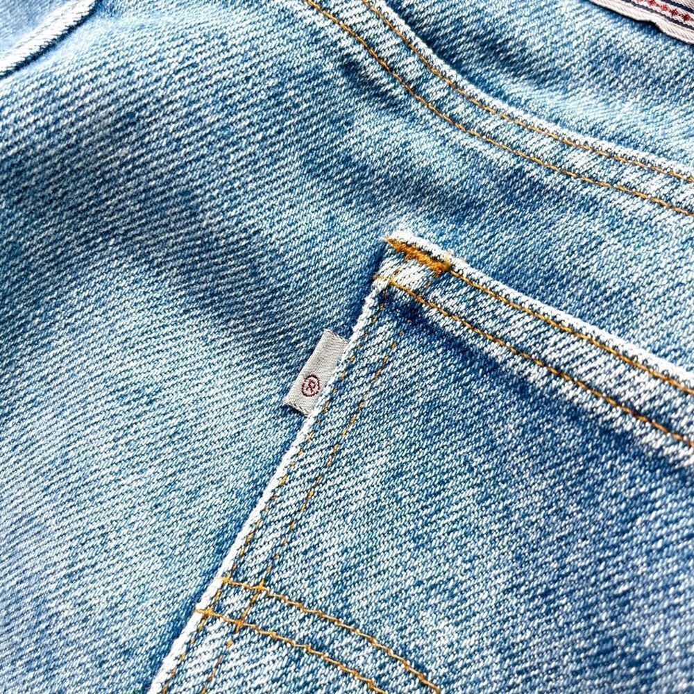 Vtg 80s 90s Levi's Silver Medal Jeans, Silvertab, Relaxed Fit Stretch, 38 x 30 - Picture 6 of 9